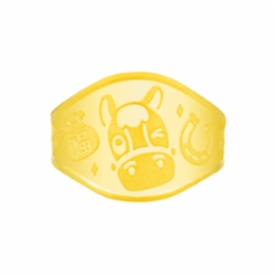 순금 말 돌반지 1.875g